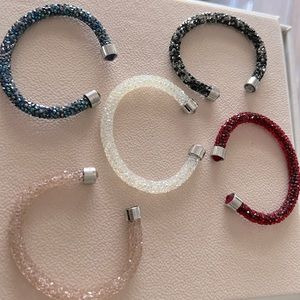LOT of Swarovski crystal bracelets